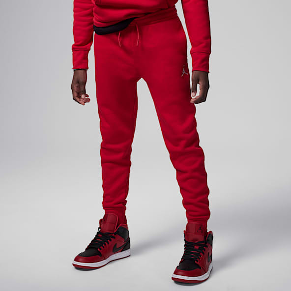 Red sweatpants kids sale